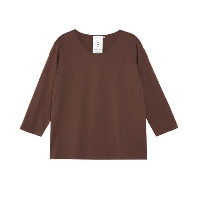 kleeklee轻薄针织布8分袖T恤