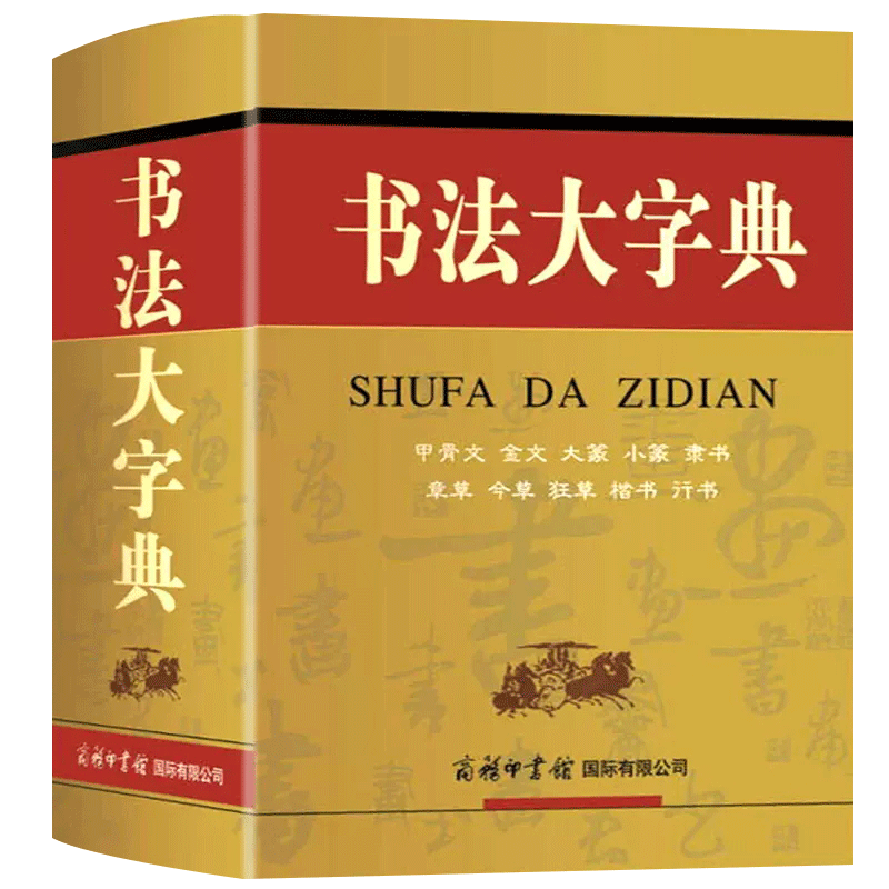 【现货正版】书法大字典甲骨文金文大篆小篆隶书字典章今狂草 书法练字字帖硬笔软笔毛笔字名家鉴赏新编中国书法大字典工具书