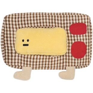 艺术收藏夹 异形抱枕沙发坐墩卧室靠枕长条睡觉床头装饰玩偶ins风