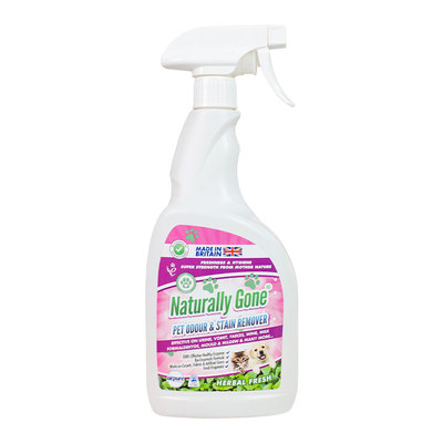 英国进口那逸乐生物酶喷雾杀菌去尿味除臭味剂分解猫尿狗尿750ml