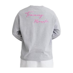 UP训练怪兽春秋圆领长袖卫衣美式刺绣宽松男运动健身训练服健身房