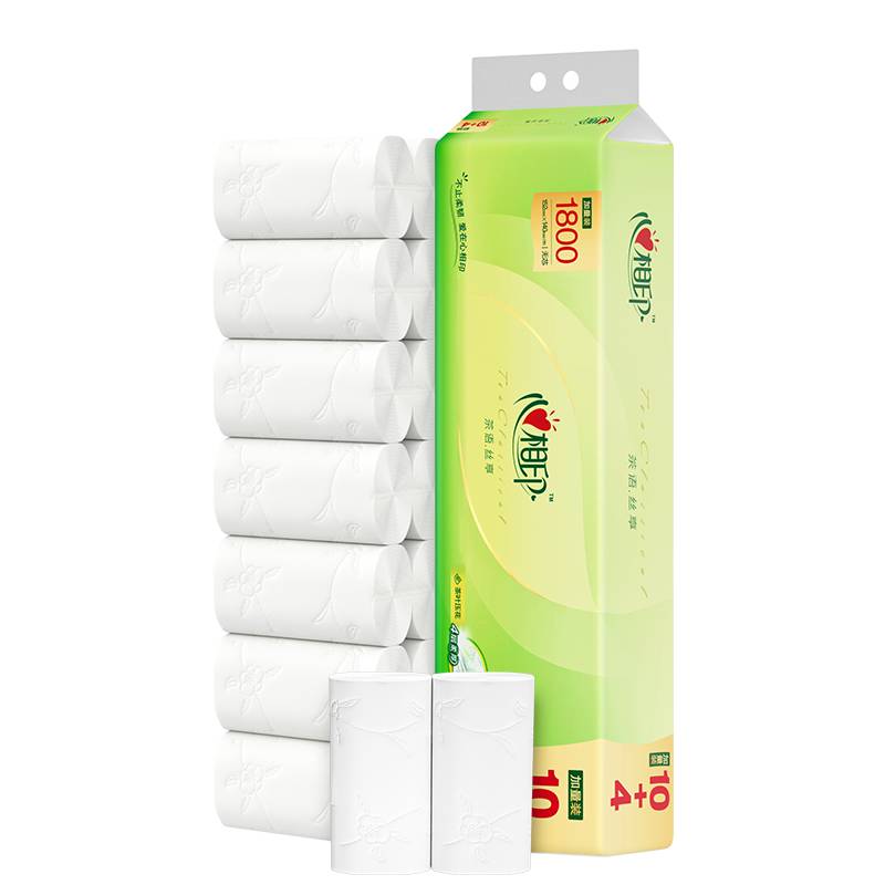 心相印茶语丝享4层无芯卷纸1800g