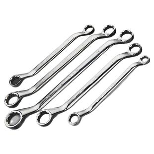 世达双头梅花扳手高强度多功能两用8到10加长手动眼镜花扳手全套