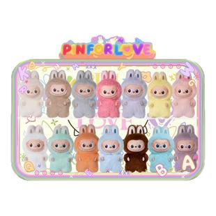 KGBOX适用于泡泡玛特labubu心底密码系列亚克力展示盒