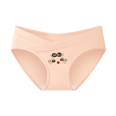 孕妇内裤低腰托腹纯棉中晚期