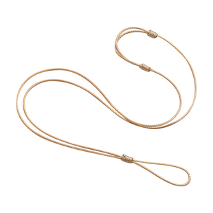 平安扣挂绳蜡皮项链绳男女戒指专用玉吊坠绳子手工编织玉佩挂件绳