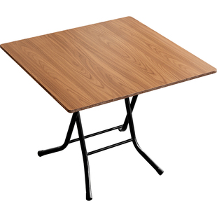 折叠桌小户型家用小方桌正方形餐桌轻便客厅简易吃饭饭桌四方桌子