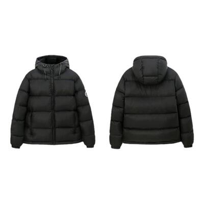 诺思山白鸭绒加厚防风男女面包服