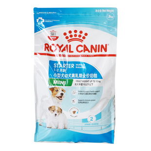 皇家狗粮MIS30小型犬离乳期奶糕1kg小型犬比熊贵宾通用型幼犬粮
