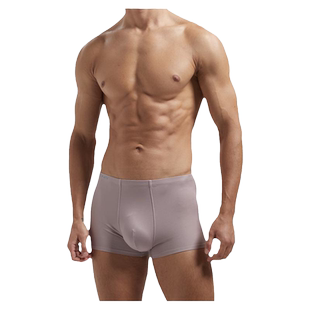 露迪尚品男士内裤莫代尔四角裤无痕透气青年平角红色LDG23718-19