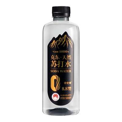 克东天然苏打水500ml*12瓶
