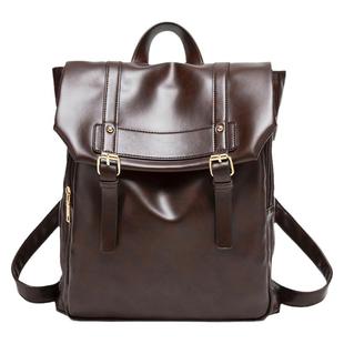 香港代购日系JK制服双肩包学院风背包复古软皮女包休闲剑桥包书包