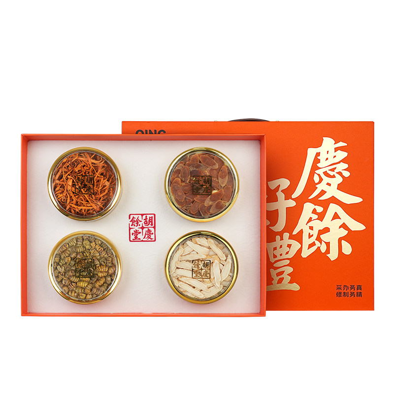 胡庆余堂参茸四拼礼盒