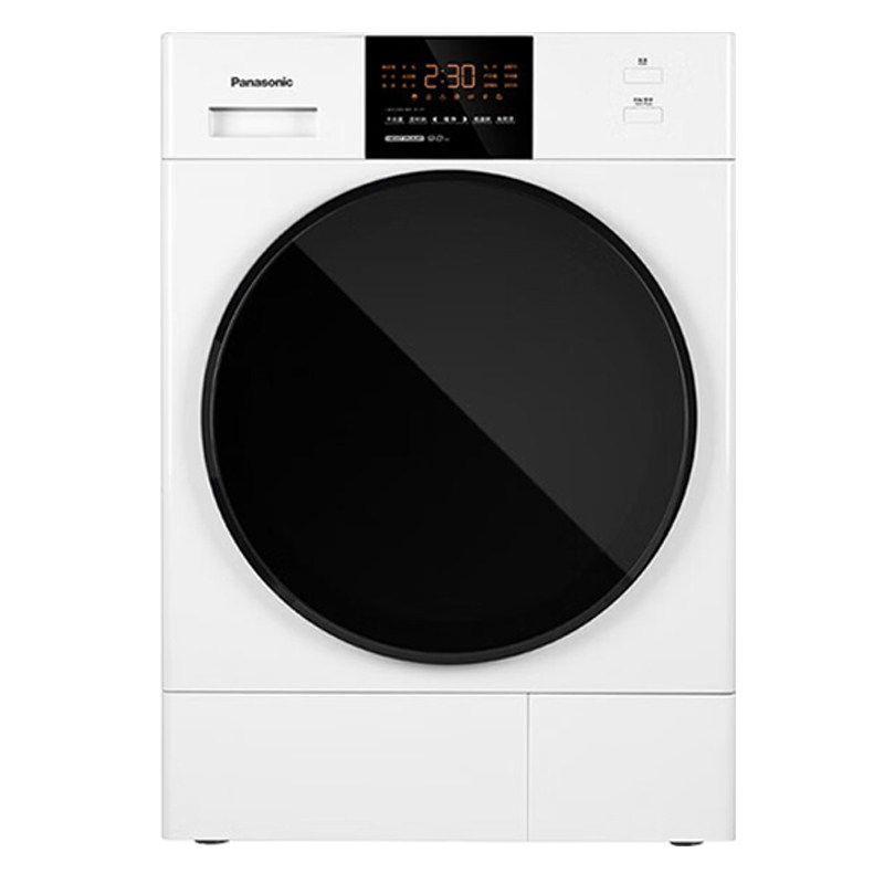 Panasonic/松下 NH-EH900W 9kg热泵烘干机家用双转子变频五档干衣