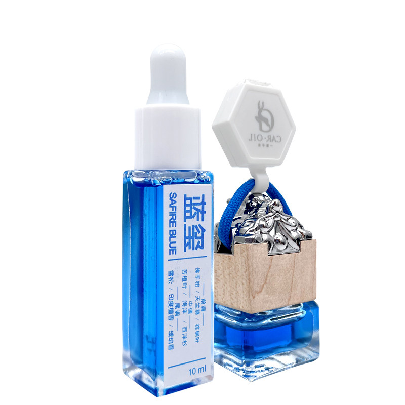 朗同香龙香薰精油车载香水补充液挂件替换装持久香氛蓝玺简非正品