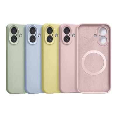 适用于iPhone液态硅胶壳磁吸充电