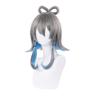 三分妄想VSINGER洛天依cos假发V3 V4公式服AI花嫁通用夏虫假毛