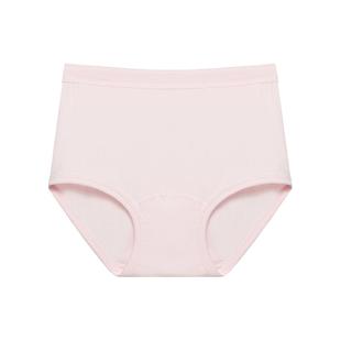 宜而爽内裤女纯棉中高腰三角裤透气柔软100棉中老年妈妈内裤1条装