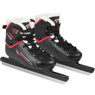 动感冰刀鞋专业速滑刀成人初学球刀鞋加厚保暖一体成型真冰鞋男女