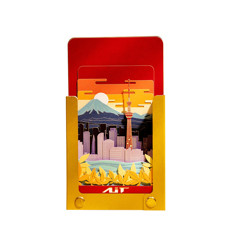 东京晴空塔3D立体便签文创礼物