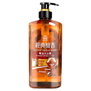 檀香精油留香沐浴乳台湾原装正品