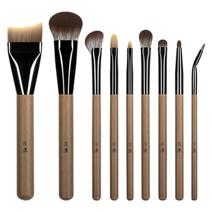 花漾榉木化妆刷套装套刷刷子粉底刷腮红刷眼影刷遮瑕刷眼线刷沧州