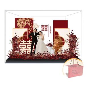 特别的新婚礼物送新人高级实用定制婚礼微景观摆件新婚礼物送闺蜜