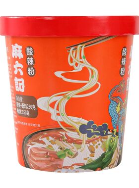 麻六记酸辣粉256g桶装红薯粉丝