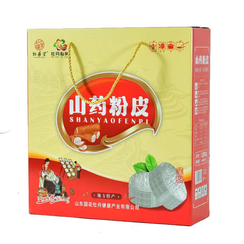 牡膳堂山药粉皮铁棍山药大粉皮