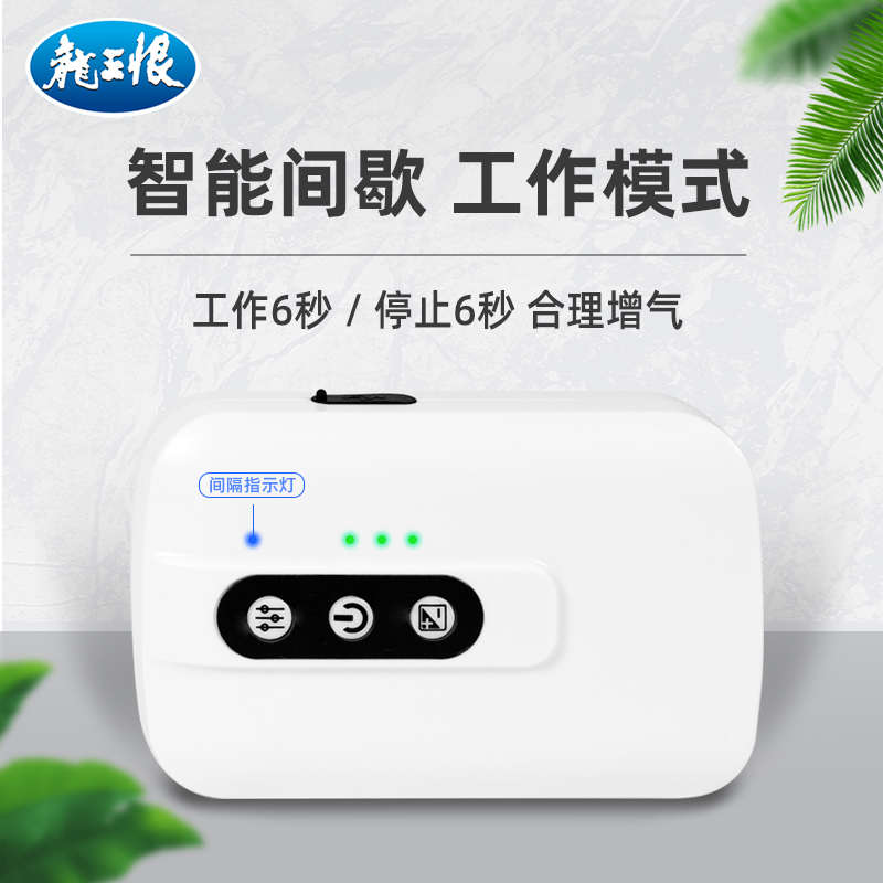 龙王恨充电便携式增氧泵户外活鱼增氧机大功率小型打氧机钓箱配件