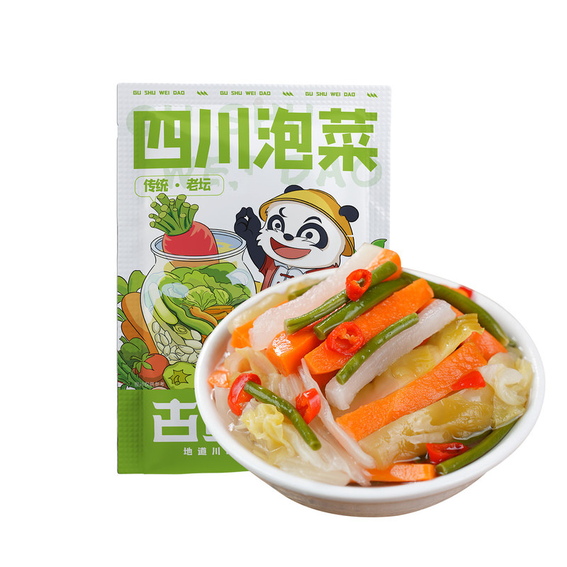 古蜀味道爽口什锦即食泡菜