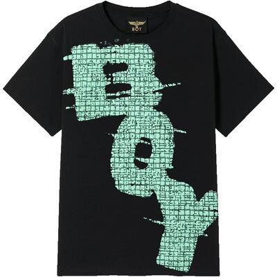 boylondon短袖涂鸦男女同款