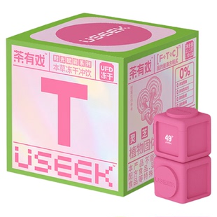 USEEK茶有戏灵芝红参养生茶中式滋养女人中年茶饮气血冲饮冻干粉