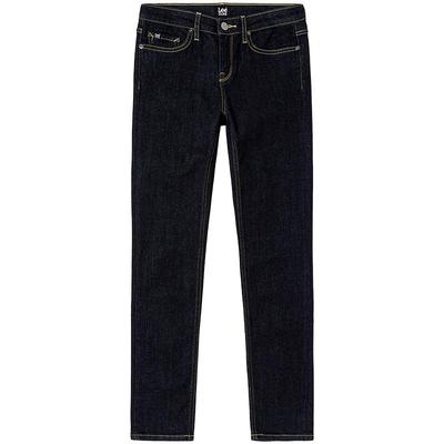 418修身窄脚清水洗女牛仔裤