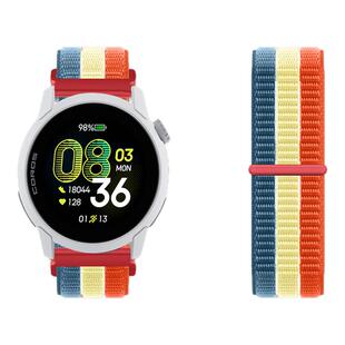 使用高驰COROS PACE4尼龙回环表带pace3智能腕表apex 4新男款pace2秋冬pace pro透气编织链腕带配件