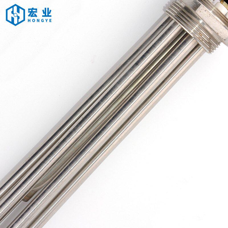 1.5寸六角螺纹电加热管220/380V3/6/9/12kw加热棒水箱DN40工程