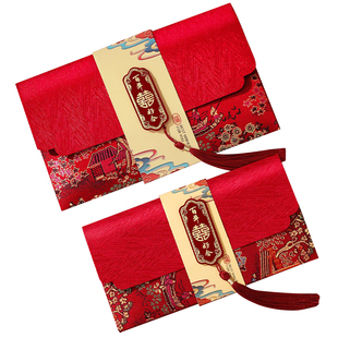 红包袋结婚礼专用2025新款万元改口费利是封新婚见面礼随份子喜包