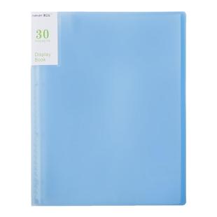 a4活页文件夹学生试卷收纳袋资料册乐谱夹透明插页资料册科目分类