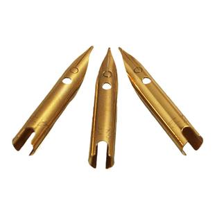 老钢笔尖可换英雄616钢笔尖镀金铱金笔尖钢笔配件单价19.5mm