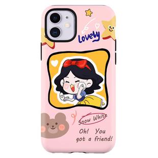 iPhone13Pro Max可爱白雪公主适用苹果12 mini双层全包防摔手机壳