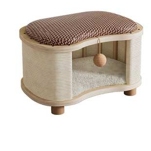 四季通用猫窝凳封闭式冬夏季两用猫窝保暖冬天夏天宠物帐篷窝可坐