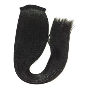 古装油丝发排新娘盘头造型汉服发披古风假发片微曲高温丝长直发片