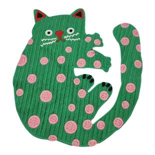 卡通可爱猫咪布贴刺绣动物T恤补丁卫衣羽绒服包diy手缝破洞修补贴