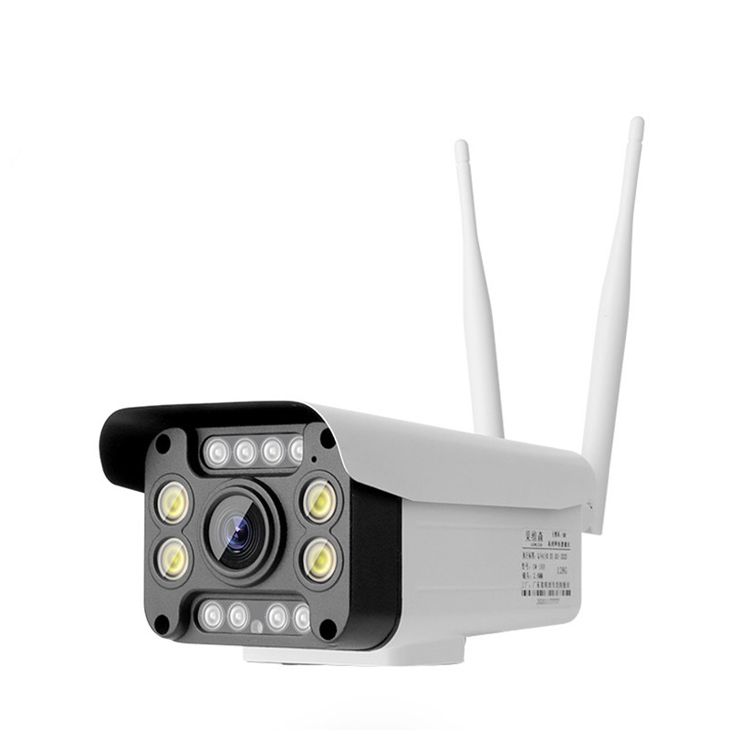 摄像头手机远程语音无线WiFi家用室外高清户外监控器夜视防水探头