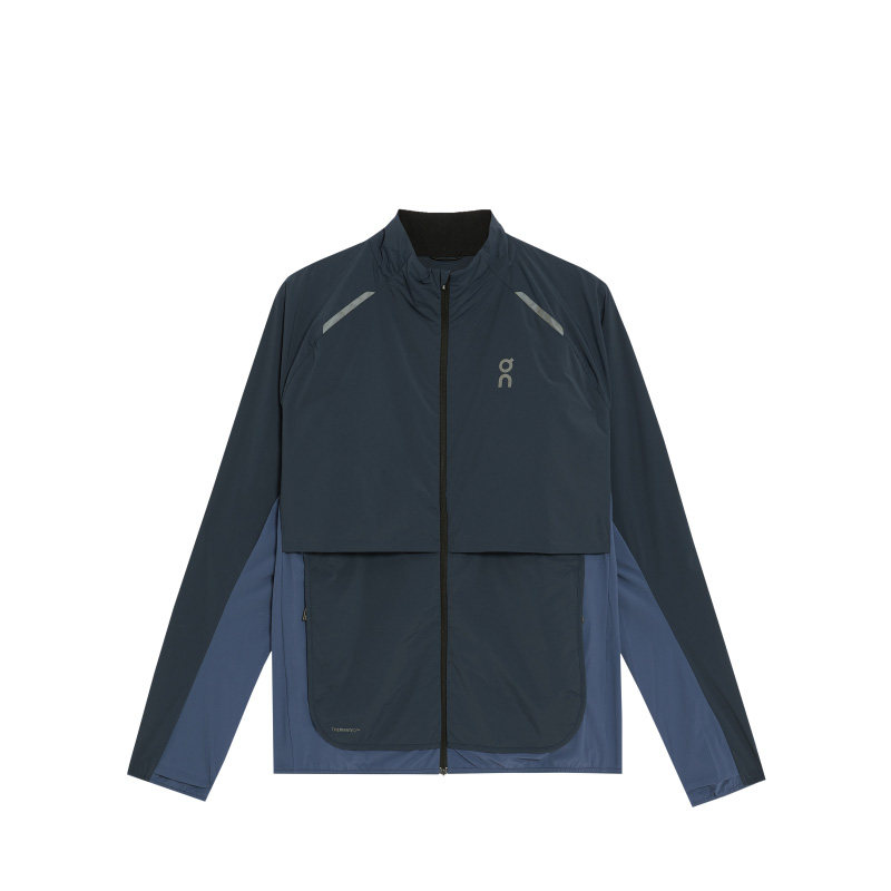 On昂跑Weather Jacket Insulated 男款轻量跑步夹克户外运动外套