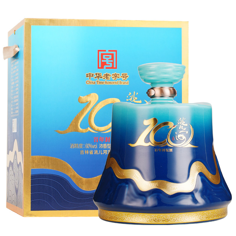 洮儿河百年封坛酒60度3L装白酒