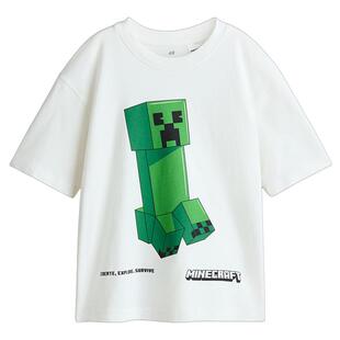 【我的世界】HM童装儿童男童T恤2026夏季新款大廓形短袖1335301