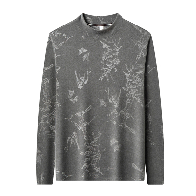 双面德绒打底衫男秋冬保暖内搭