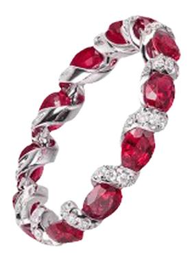 网红风彩色宝石日韩ins戒指女