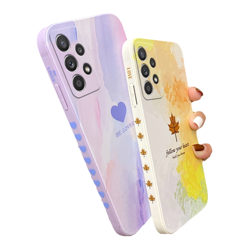 适用于三星A53 5g手机壳ins风可爱samsung a53网红新款galaxya53手机套硅胶简约。三兴a53保护壳卡通全包镜头